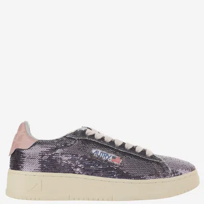 Autry "dallas Low Sparkling" Sneaker In Multi