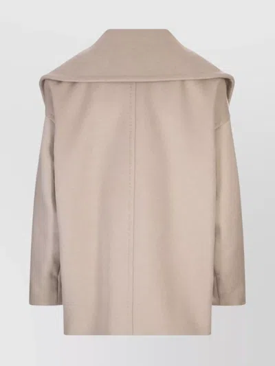 Max Mara Mario Double-breasted Cashmere Coat In Multi