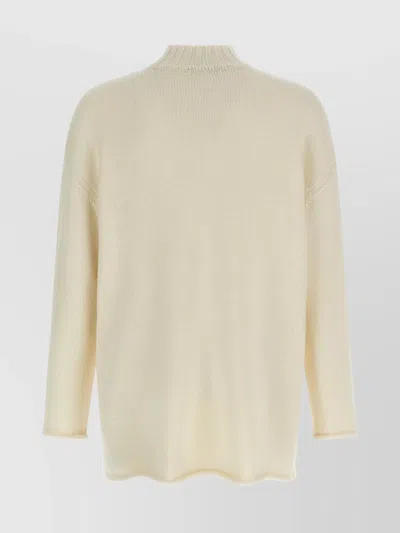 Undercover Asymmetric Hem Graphic Print Sweater In Multi