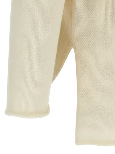 Undercover Asymmetric Hem Graphic Print Sweater In Multi