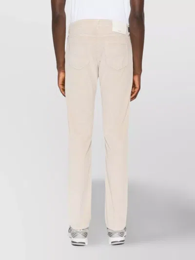 Jacob Cohen Tailored Corduroy Five-pocket Trousers In Multi