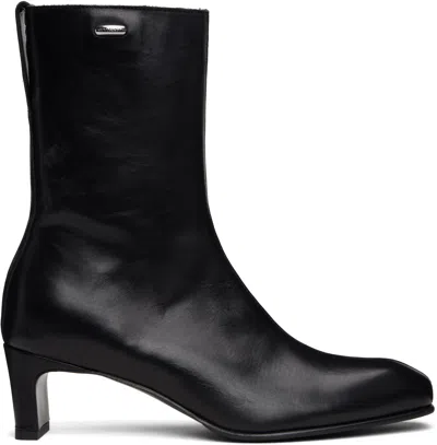 Our Legacy Karasu Heel Shoes In Black