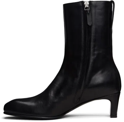 Our Legacy Karasu Heel Shoes In Black