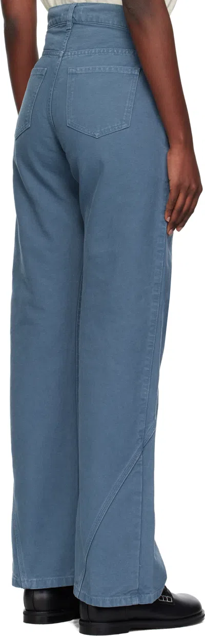 Jw Anderson J. W. Anderson Twisted Workwear' Jeans In Blue