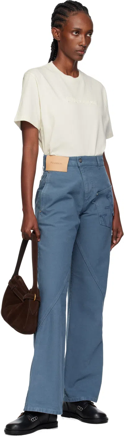 Jw Anderson J. W. Anderson Twisted Workwear' Jeans In Blue