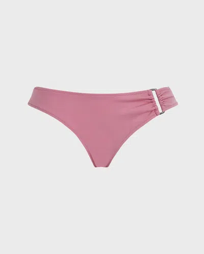 Vilebrequin Women Mid Rise Bikini Bottom Solid In Purple