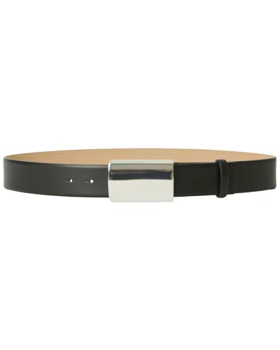 B-low The Belt Mason Leather Belt In Black Silver