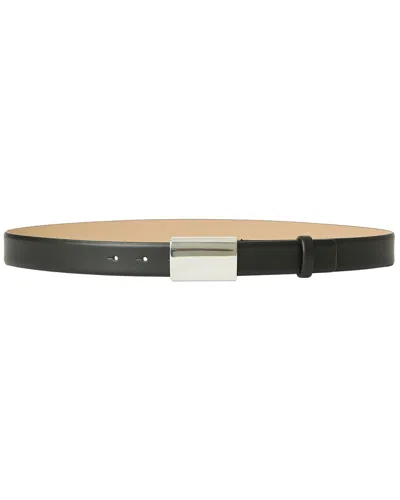 B-low The Belt Mason Leather Belt In Black Silver