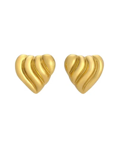 Eye Candy La Luv Stud Earrings In Gold