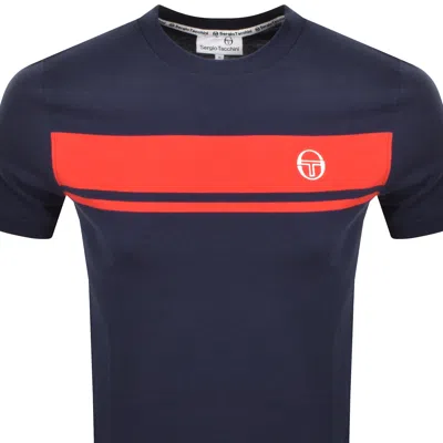 Sergio Tacchini Master T Shirt Blue In Blue