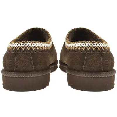 Ugg Mens Tasman Distressed Slippers Uk8 Eu42 In Brown