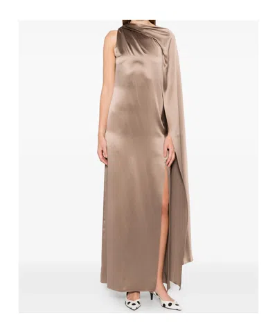 Max Mara Dresses Neutral In Brown