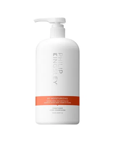 Philip Kingsley Unisex 33.8oz Re-moisturizing Smoothing Conditioner In White