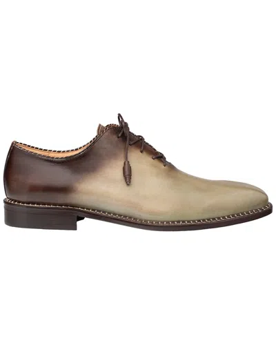 Mezlan Barbaro Two-tone Leather Oxford In Multi