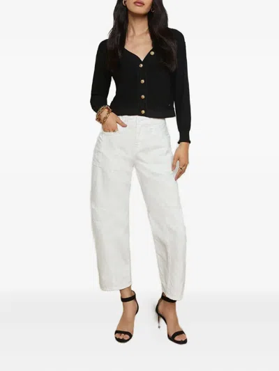 L'agence Cody High-rise Rodeo Jeans In White