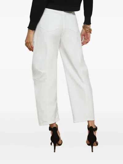 L'agence Cody High-rise Rodeo Jeans In White