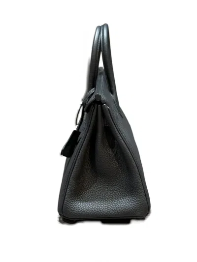 Pre-owned Hermes 2023 Birkin 25 Handbag In Black