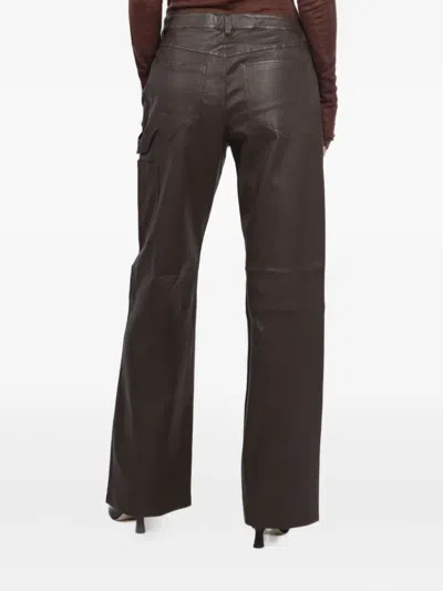 Sprwmn Americano Pocket-detail Trousers In Brown