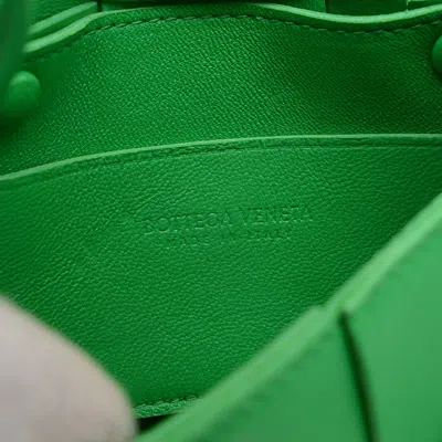 Pre-owned Bottega Veneta Intrecciato Green Intrecciato Shoulder Bag ()