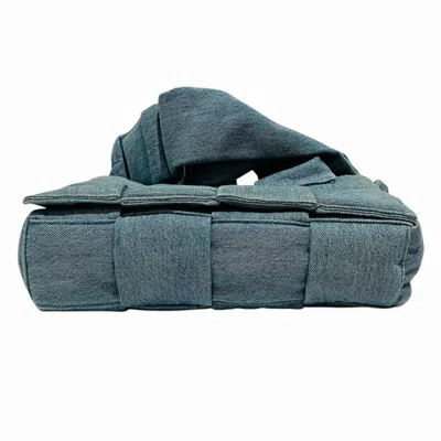 Pre-owned Bottega Veneta Light Blue Denim Shoulder Bag ()