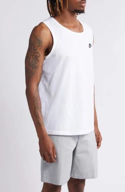Nike Club Tank Top In White