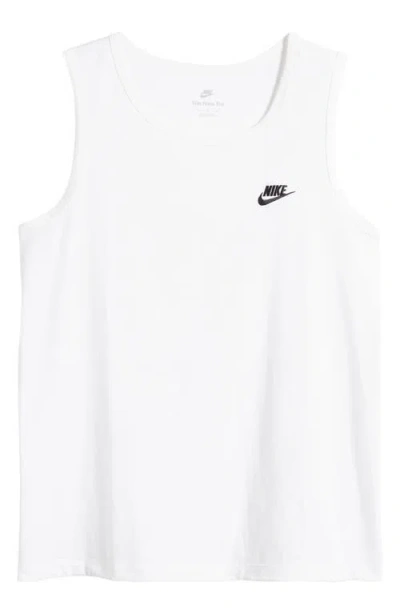 Nike Club Tank Top In White