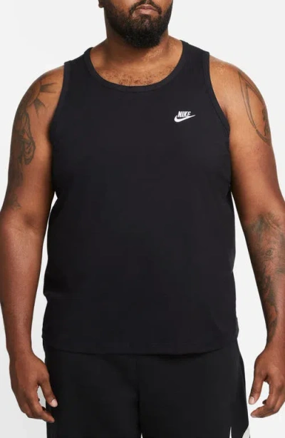 Nike Club Tank Top In Black