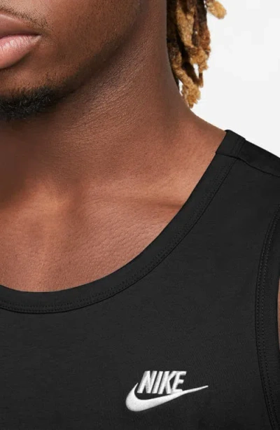 Nike Club Tank Top In Black
