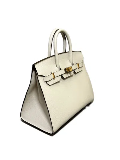 Pre-owned Hermes 2025 Birkin 25 Handbag In Neutral