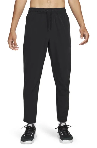 Nike Techpack Solid Color Breathable Woven Athleisure Casual Sports Pants Black