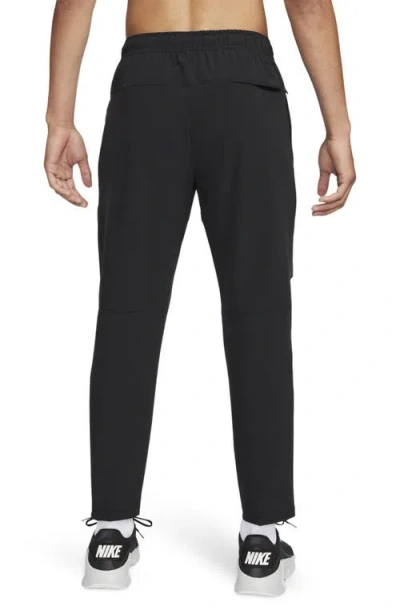 Nike Techpack Solid Color Breathable Woven Athleisure Casual Sports Pants Black