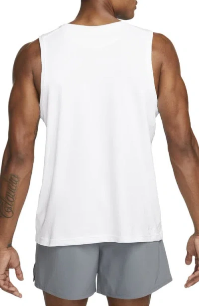 Nike Dri-fit Primary Training Tank In White
