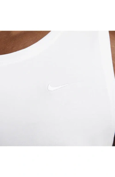Nike Dri-fit Primary Training Tank In White