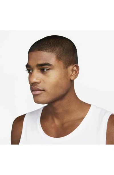 Nike Dri-fit Primary Training Tank In White