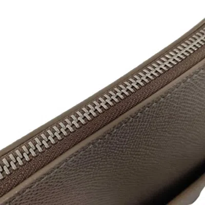 Pre-owned Bvlgari Grayish Leather Messenger Bag Shoulder Bag ()