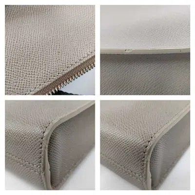 Pre-owned Bvlgari Grayish Leather Messenger Bag Shoulder Bag ()