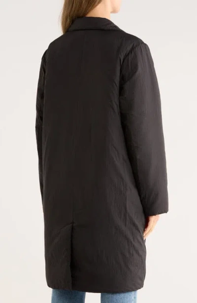 Bernardo Cloudweight Longline Coat In Black