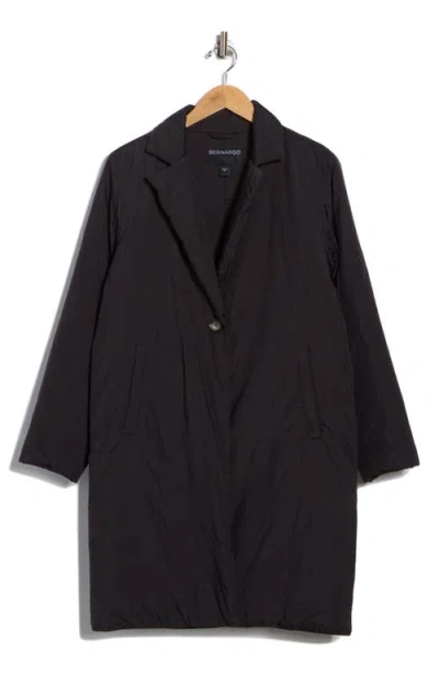 Bernardo Cloudweight Longline Coat In Black