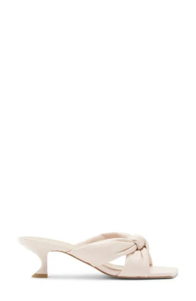 Stuart Weitzman Playa 50 Knot Kitten Heel Sandal In Pink