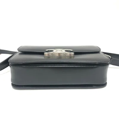 Pre-owned Celine Black Leather Shoulder Bag ()