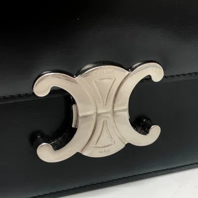 Pre-owned Celine Black Leather Shoulder Bag ()