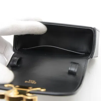 Pre-owned Celine Black Leather Shoulder Bag ()