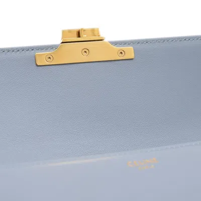 Pre-owned Celine Blue Leather Shoulder Bag ()