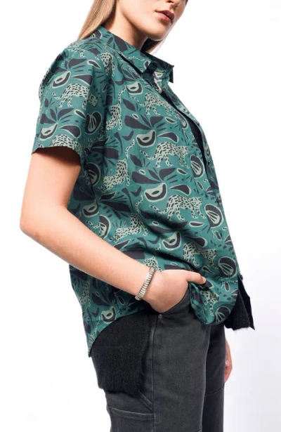 Wildfang The Essential Button Up In Green