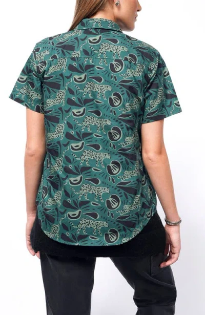 Wildfang The Essential Button Up In Green