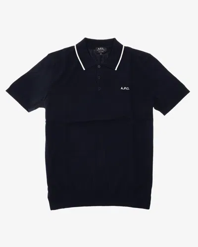 Apc A.p.c. T Shirts And Polos In Black
