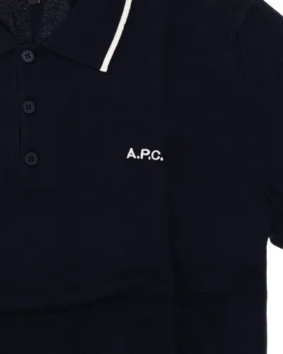 Apc A.p.c. T Shirts And Polos In Black