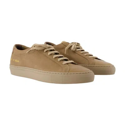 Common Projects Achilles Premium Sneakers In Brown