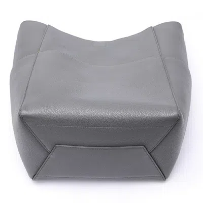 Pre-owned Celine Gray Leather Shoulder Bag ()