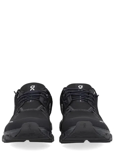 On Cloud 6 Sneakers With Rounded Toe In Black
